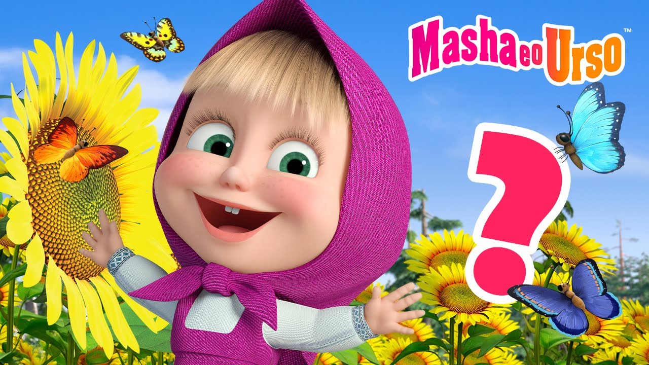 Masha e o Urso 👱‍♀️🐻 🌱❄️ Adivinhea Estação! ☀️🍂 Coleção de desenhos animados