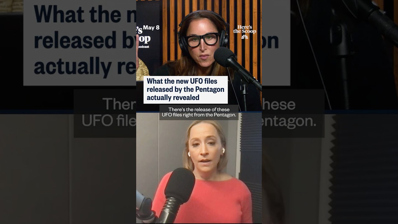 What the new UFO files released by the Pentagon actually revealed