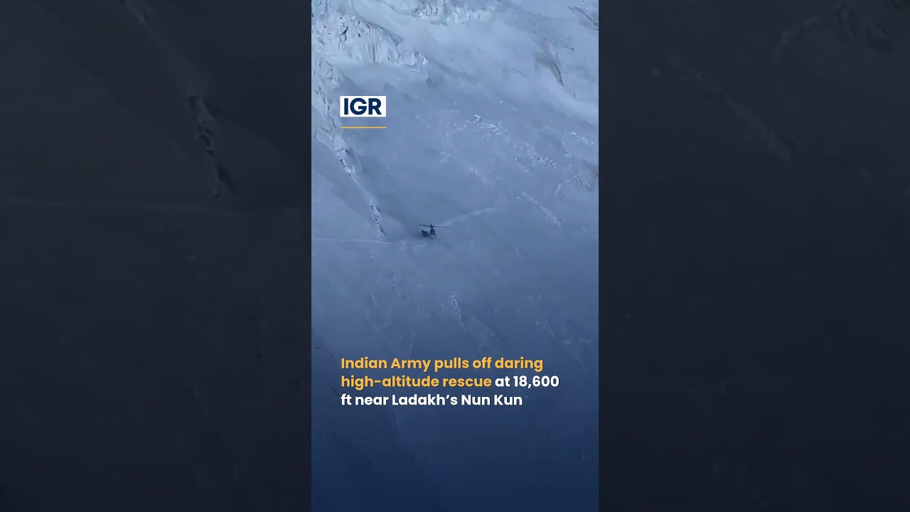Indian Army Executes Daring Rescue at 18,600 Feet Above Sea Level | IGR | India Global Review