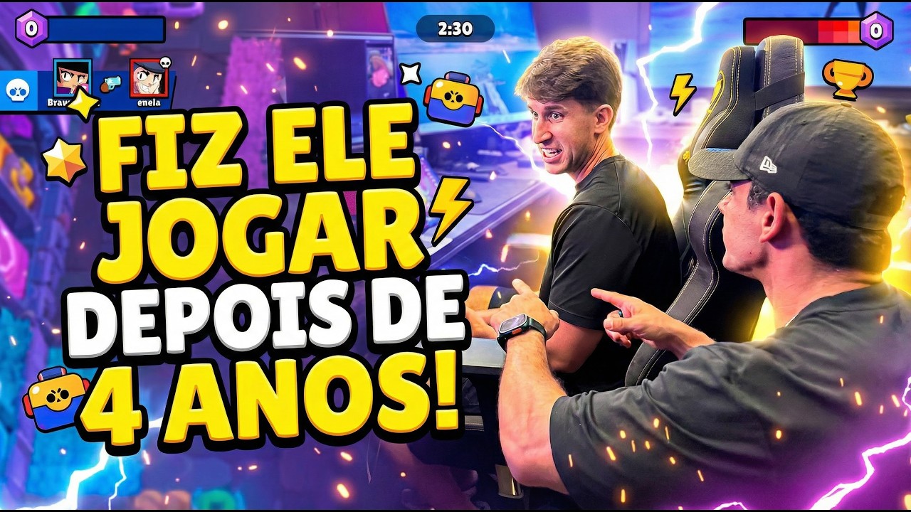 Nunca faça isso com um amigo que ficou 4 anos sem jogar 😅