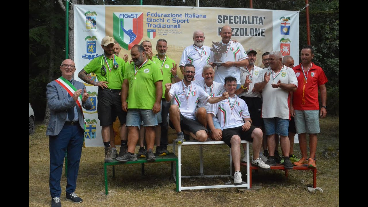 Campionato Italiano Lancio del Ruzzolone a Squadre ... Acquasparta (TR)