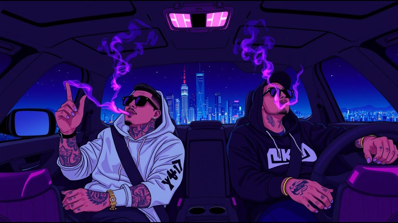 City Lights & Blunt Smoke 🌃 — West Coast Chill Rap | Night Drive Vibes  #emorap #chillhiphop