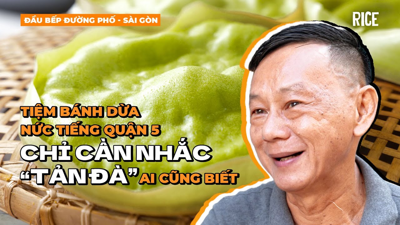 Bán bánh dừa nổi tiếng 42 năm tại khu Chợ Lớn, chủ tiệm bật khóc vì điều này... | ĐẦU BẾP ĐƯỜNG PHỐ