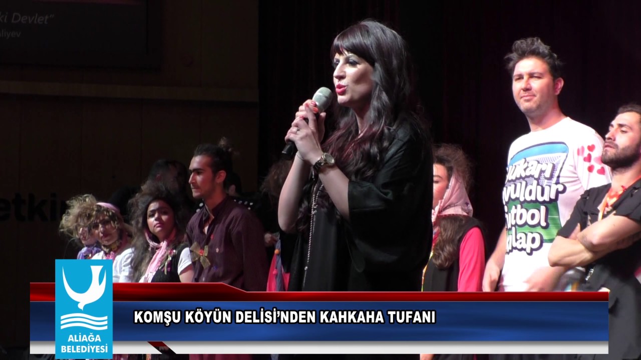 KOMŞU KÖYÜN DELİSİ’NDEN KAHKAHA TUFANI