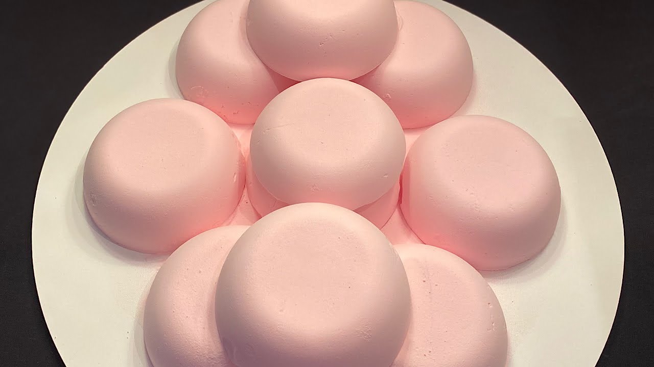 crunchy pink crush | asmr baking soda 90