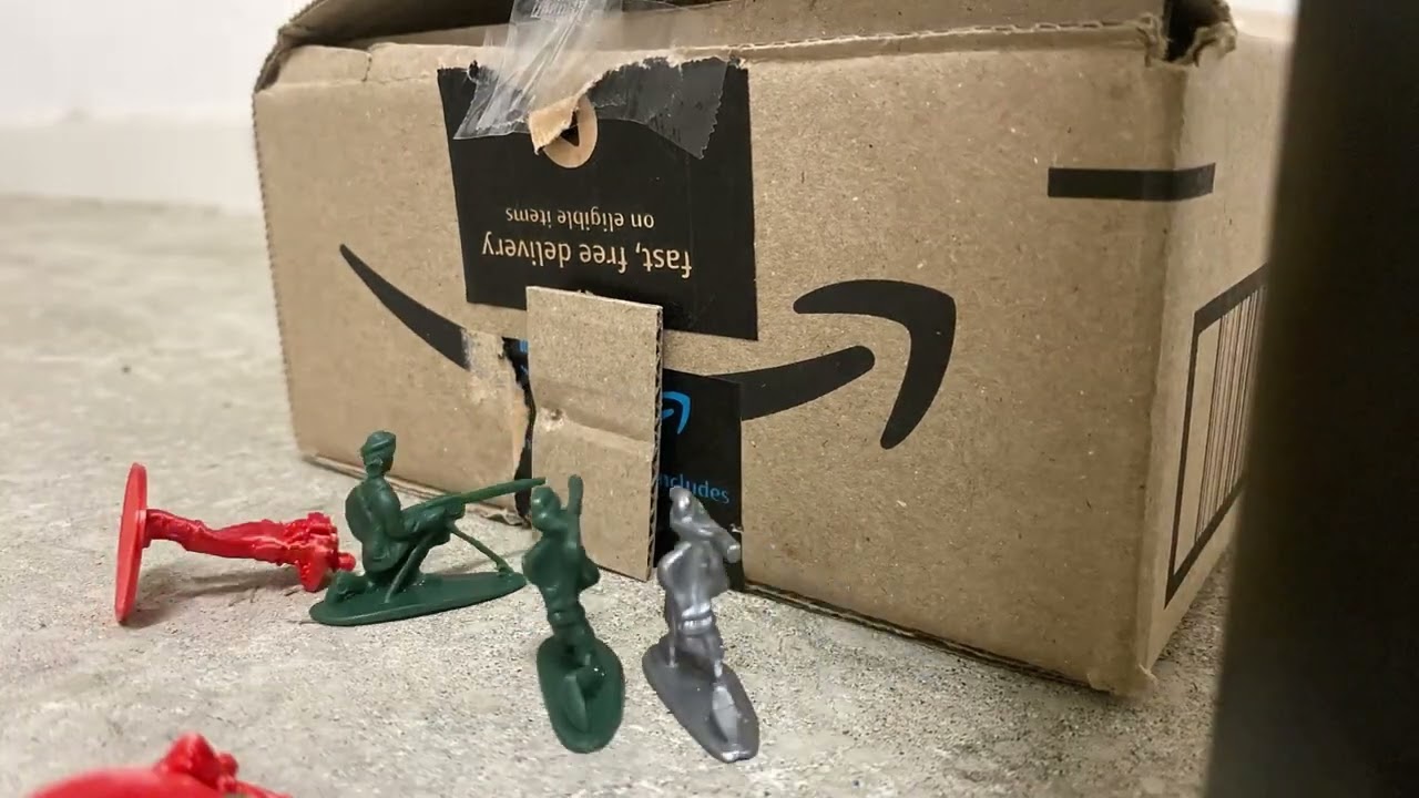 The convoy ambush#stopmotion #armymen 