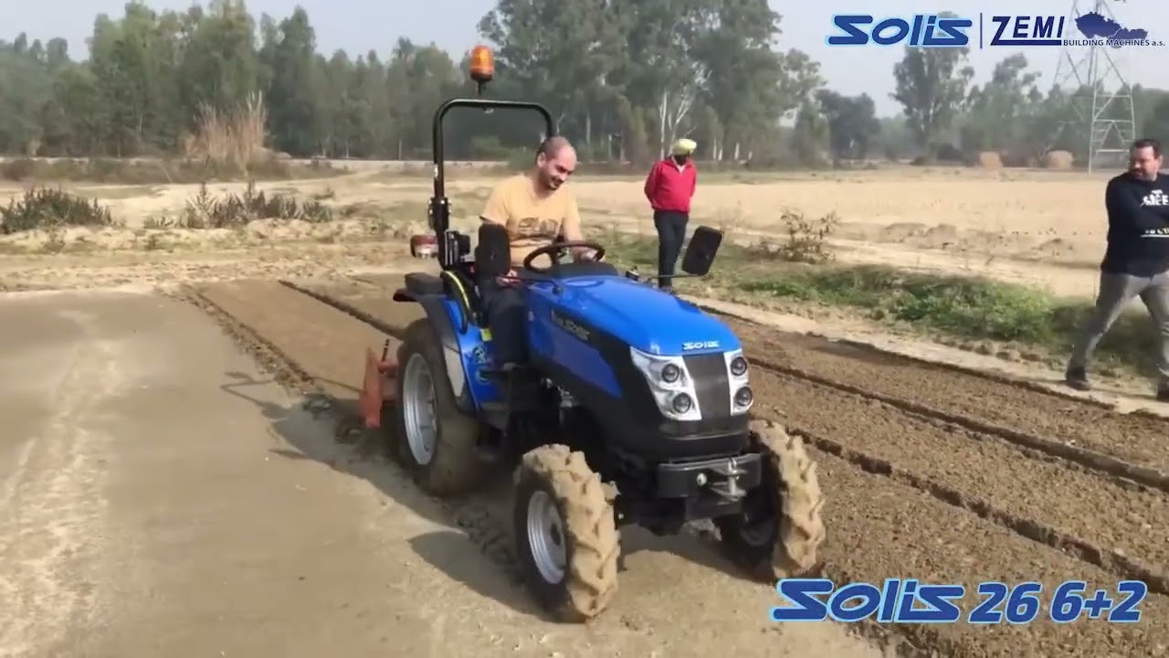 Testujeme traktor Solis 26/9+9 a Solis 26/6+2 u v&yacute;robce