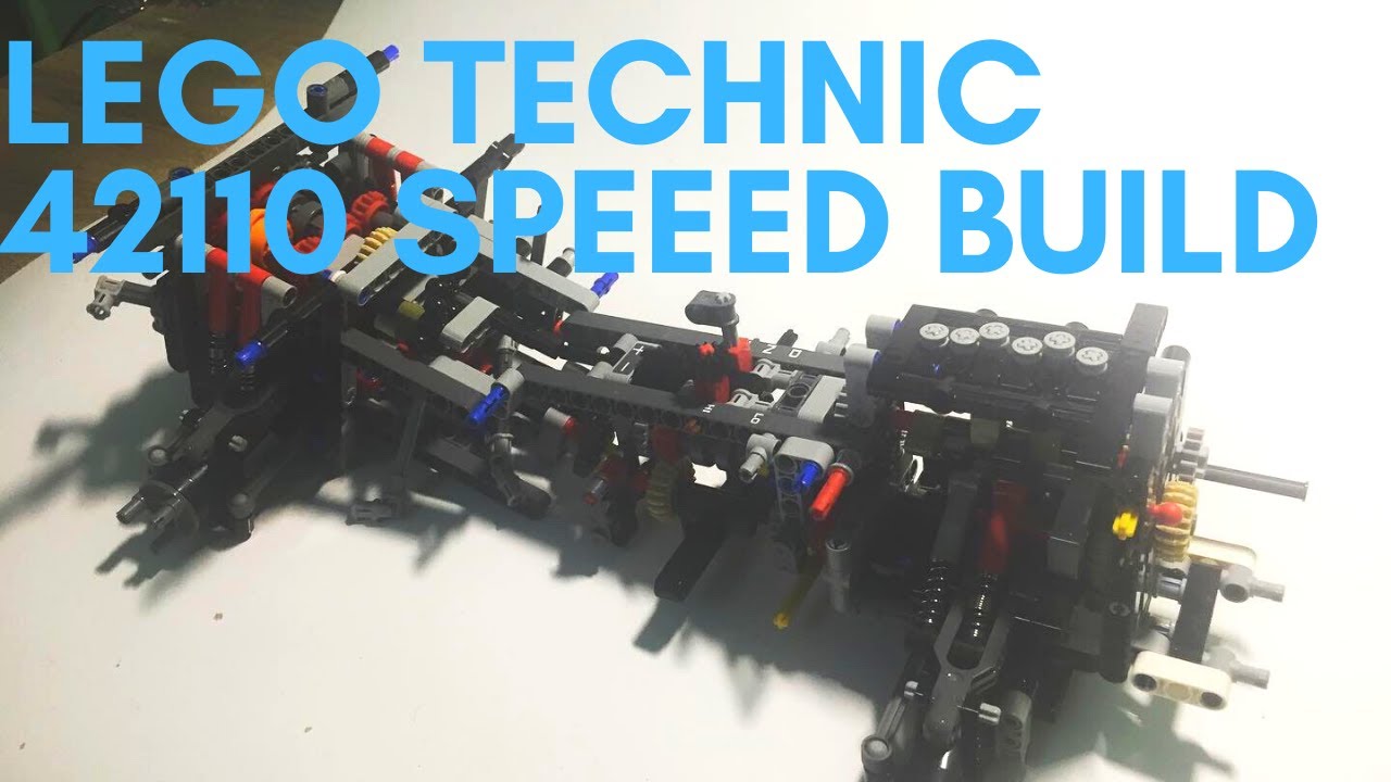 lego 42110 speed build