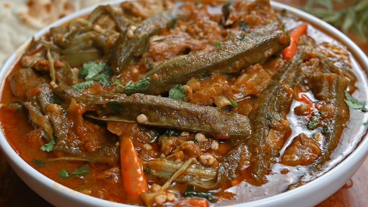 Рецепт бамии с мясом самым вкусным и простым способом 🤤