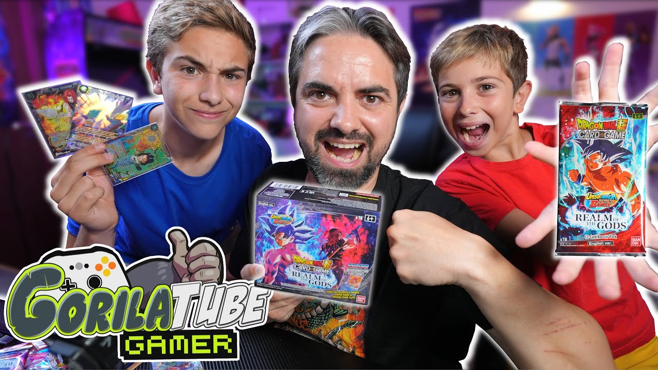 Abrimos una Caja Dragon Ball Card Game Realms of The Gods