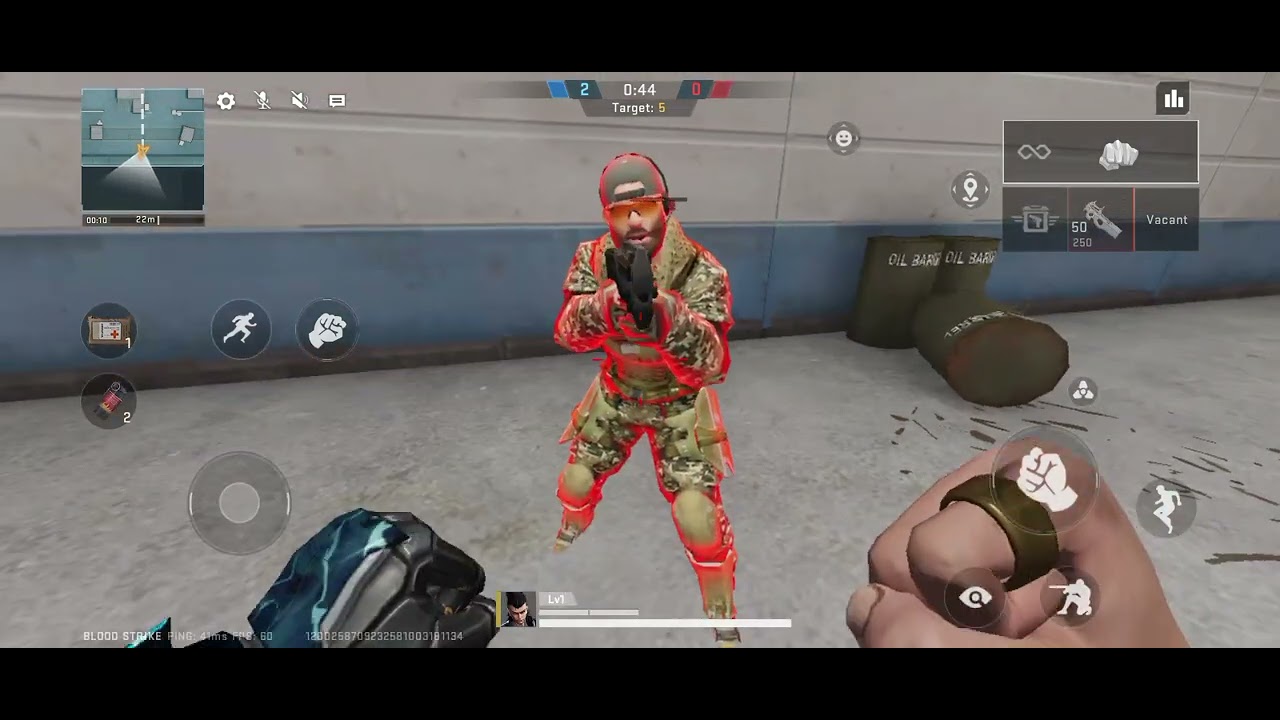 I 1v1 with my friend 