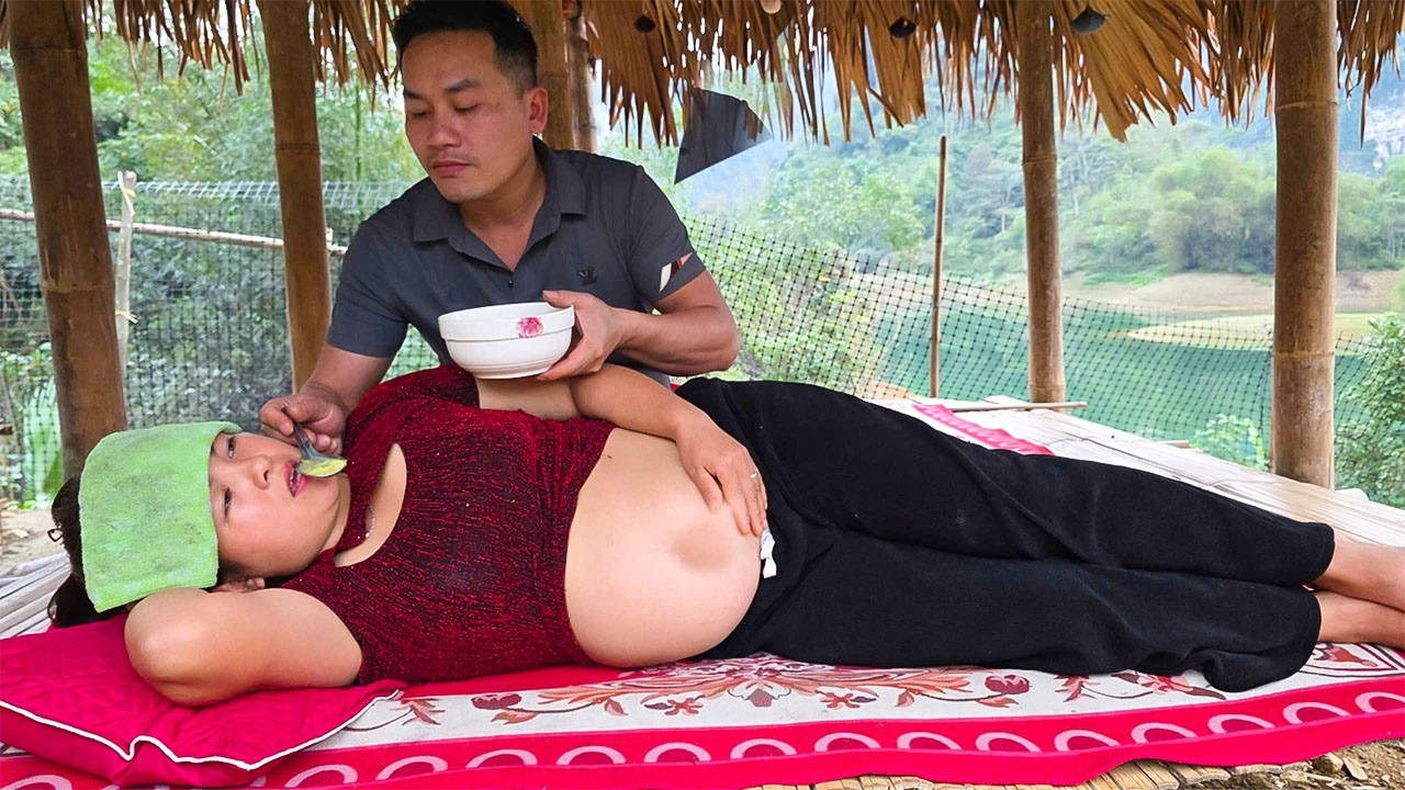 Nga's daily life during pregnancy - Creating a dream garden with Ngoc - @lytunga90