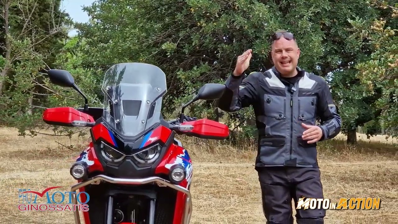 Η απόλυτη Adventure Travel της HONDA Africa Twin 1100 με Συμπλέκτη #testride #review #crf1100l