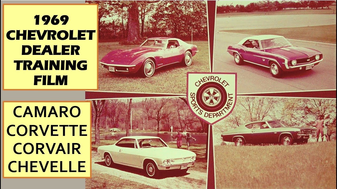 1969 Chevrolet Sports Department - Camaro, Corvette, Chevelle, Corvair, Dealer Training Film