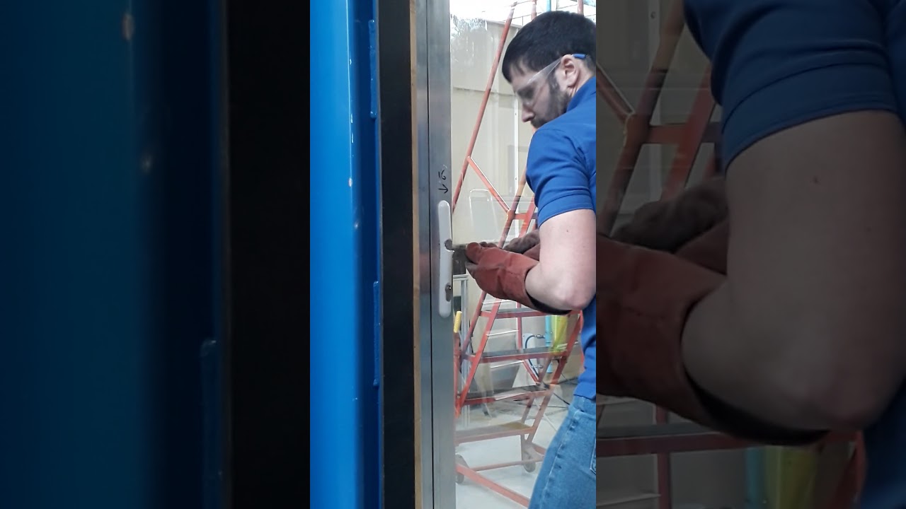 Real PAS024 test on an Ultion Lock fitted door