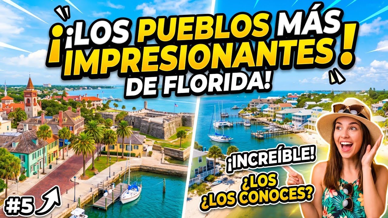 Las ALDEAS mas Impresionantes de FLORIDA que Quizas no Conoces