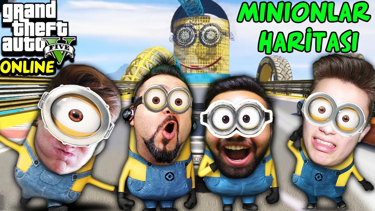 MİNYONLAR HARİTASI! | EKİPLE GTA 5 ONLINE