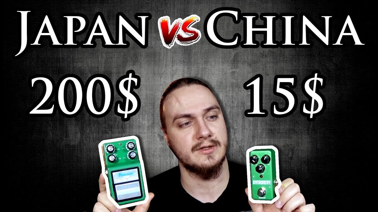 Ibanez TS-9dx vs KOKKO OverDRIVE (200$ против 15$)
