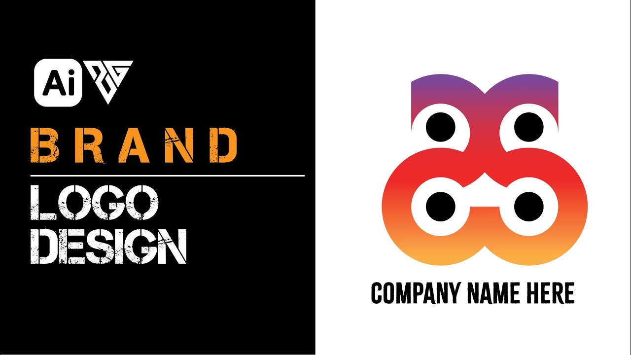 Professional Brand Logo Design In Illustrator | Modern Logo Design | Zakki Graphics