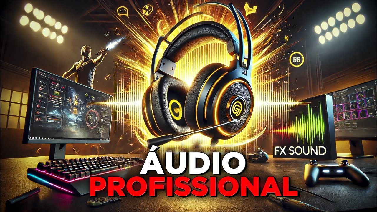 🎧 Como Melhorar o Áudio do seu Headset para Jogos Competitivos! Som Profissional com FX Sound
