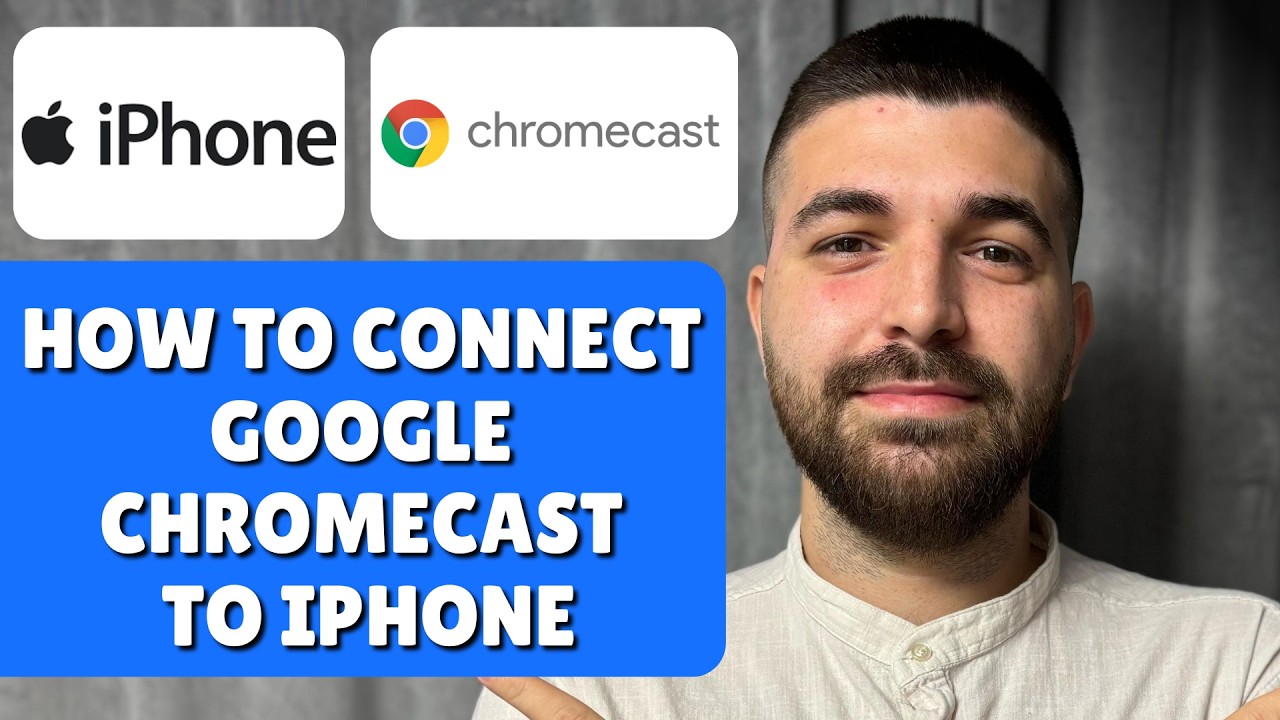 Как подключить Google Chromecast к iPhone