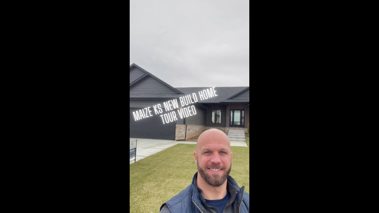 Maize KS new build home tour video