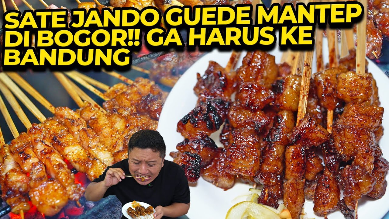BARU NEMUIN SATE JANDO GEDE ENAK DI BOGOR!! GA HARUS KE BANDUNG!