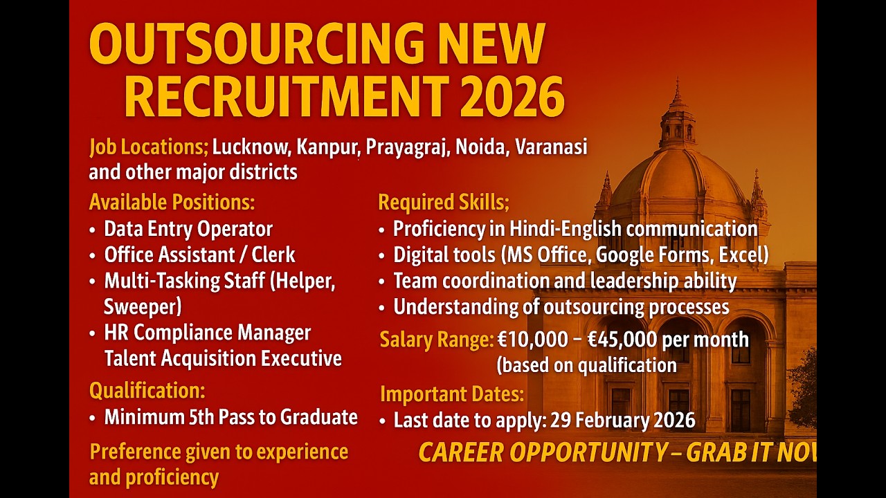 Outsourcing New Vacancy