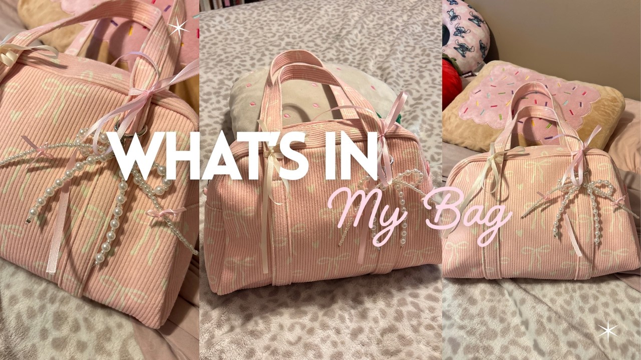 ♡ what's in my bag ♡ | 👜🎀 SHEIN find