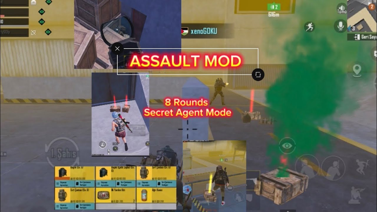 8 Laps Of Attack Mode - PUBG MOBİL - Try Metro Royale Mode