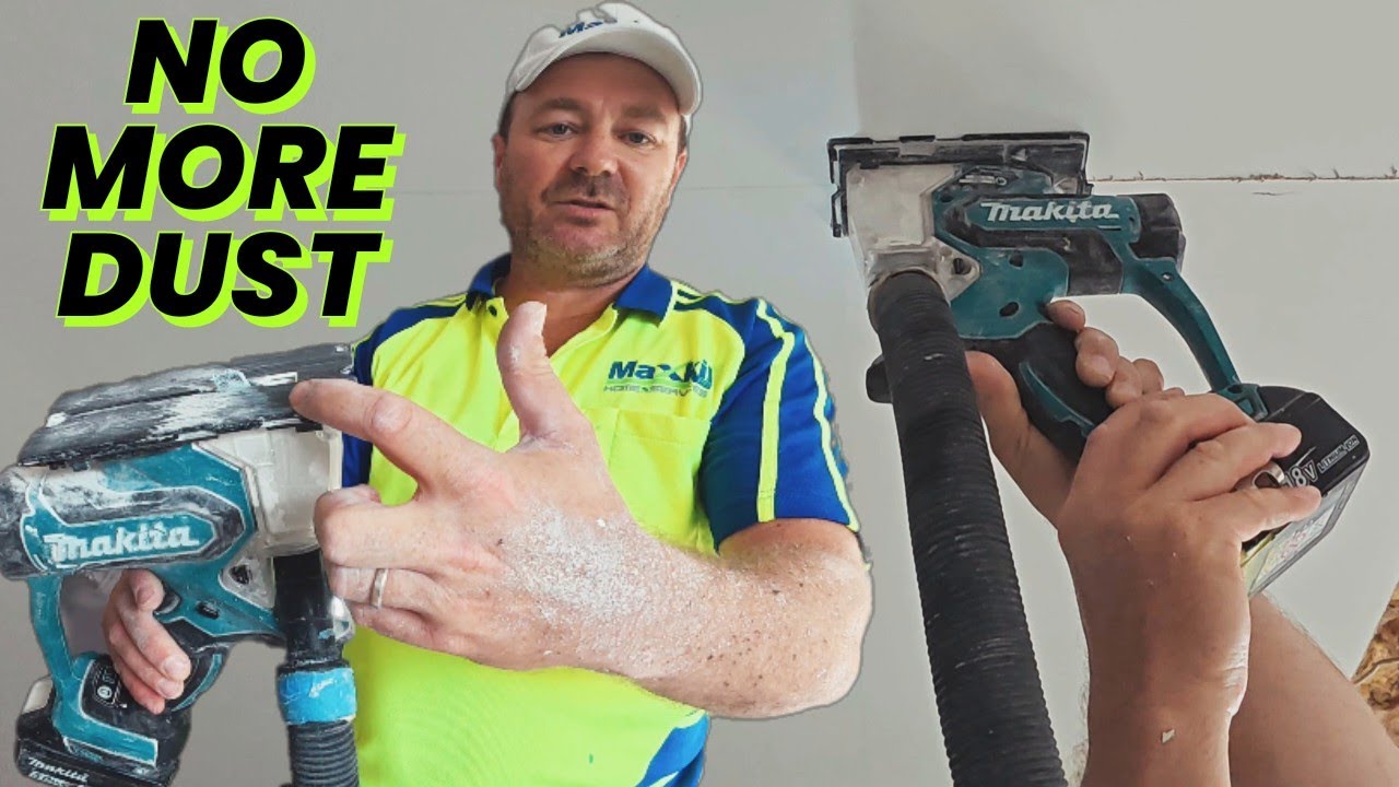 Saving Time & Money with Best Tool For Drywall Repairs #makita