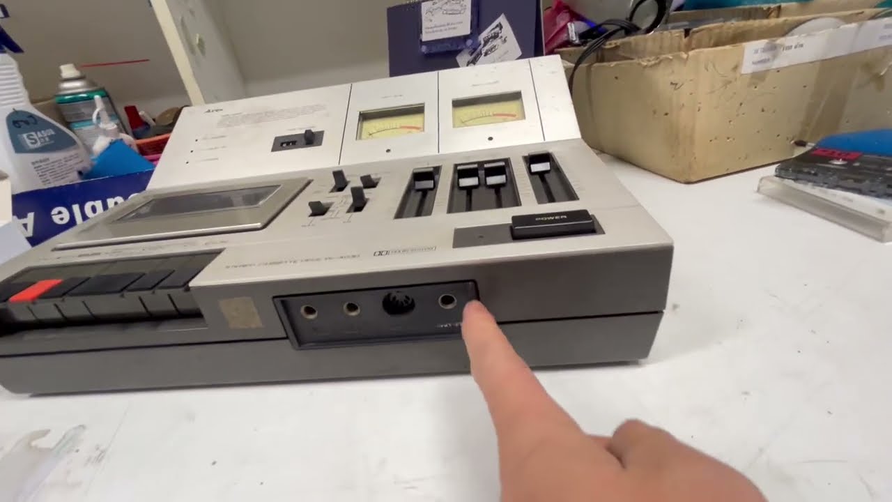 Aurex PC-4030 [100V] เครื่องเล่นเทป DECK ใช้งานได้ปกติ [Dolby system] [Made in Japan]