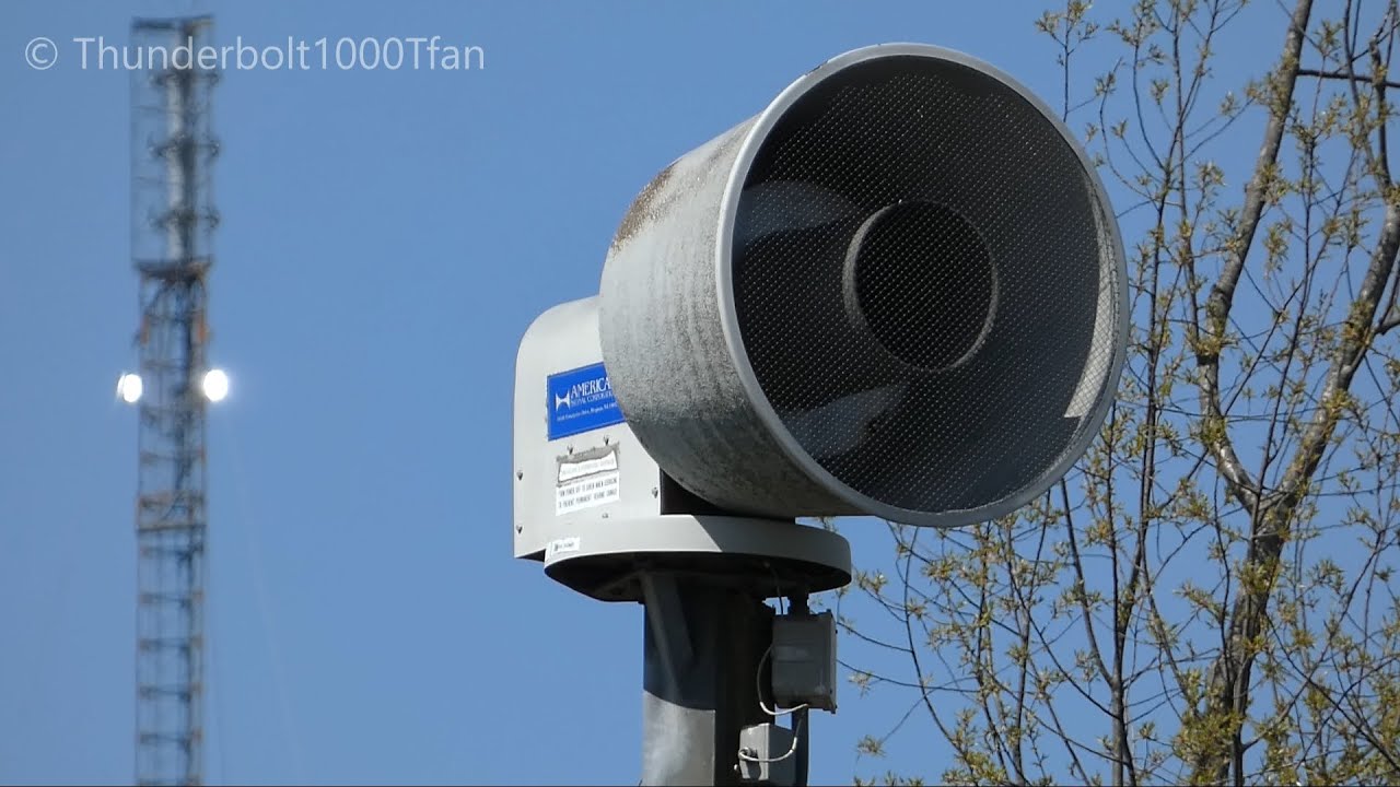(Sick) American Signal RM-127 Siren Test | Full Alert & Attack | Kettering, OH | 4/7/25