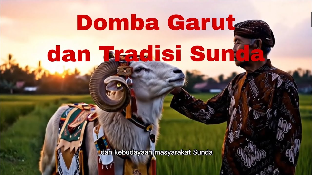 Adat Sunda atau hanya Garut?! Sejarah asal Domba Garut - Domba Garut #sunda #garut #veo3