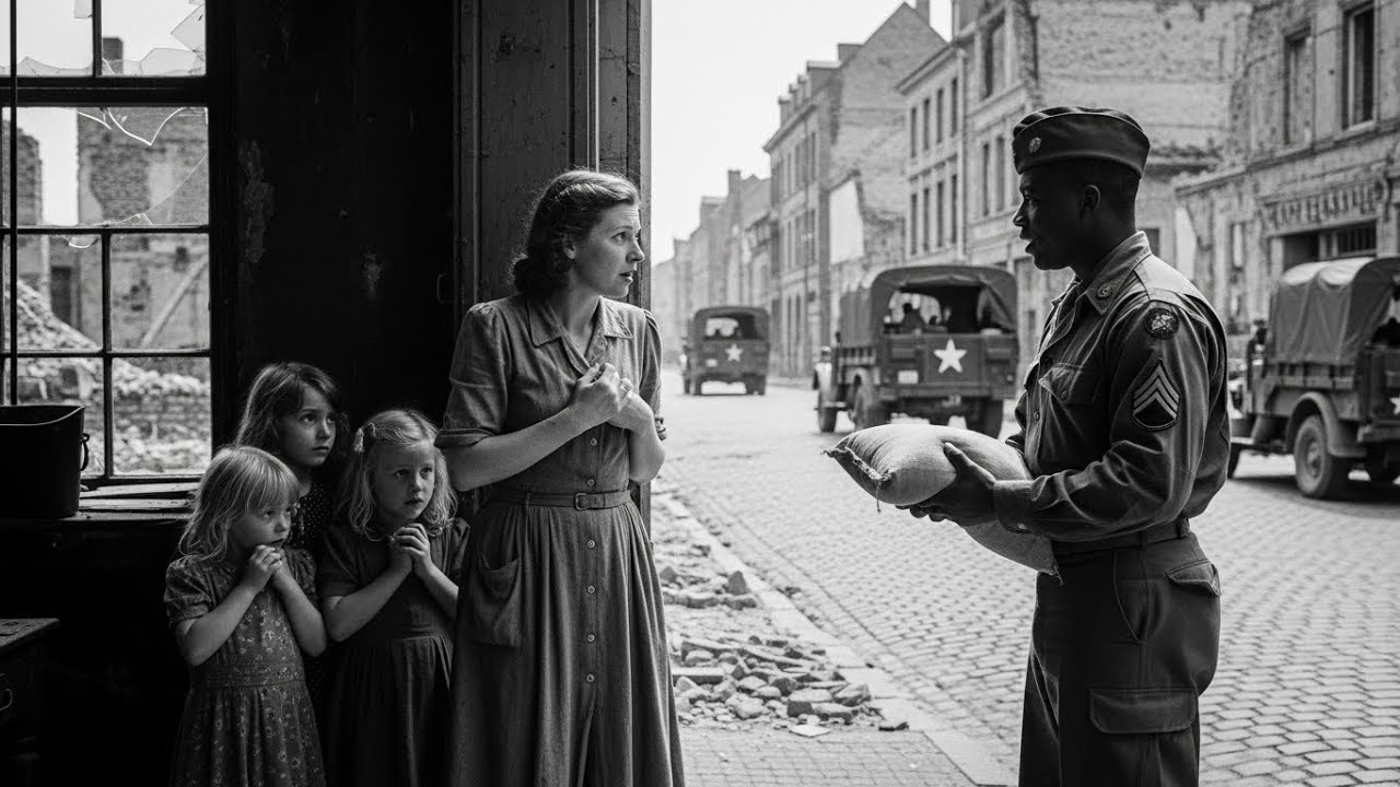 She Feared the Black American Soldiers — Until They Gave Her What No One Else Would