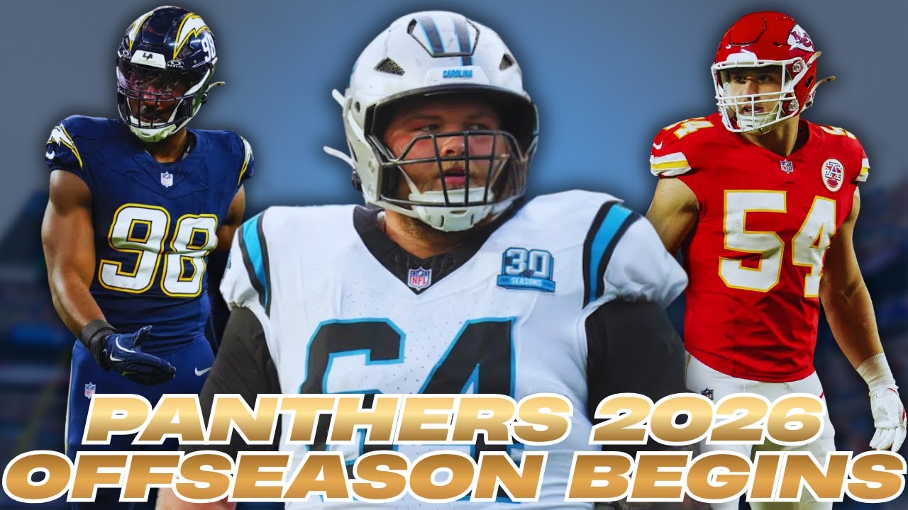 Panthers Offseason Blueprint | Cap Space, Free Agents & Must-Do Moves