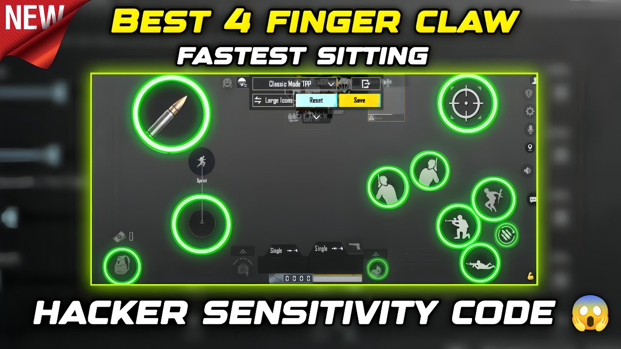 BEST 4 finger claw 😱 Zero recoil sensitivity code | Best 4 finger control code sensitivity 🔥