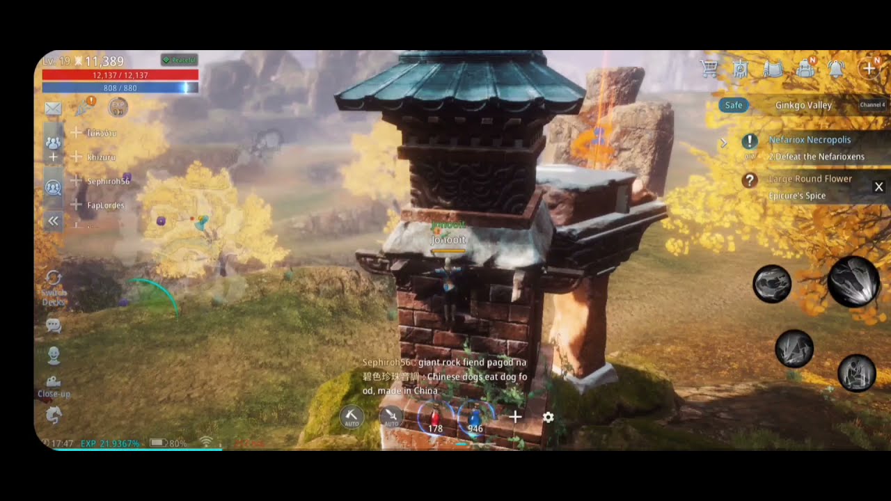 Mission Request Ginkgo Valley: Large Round Flower - MIR4