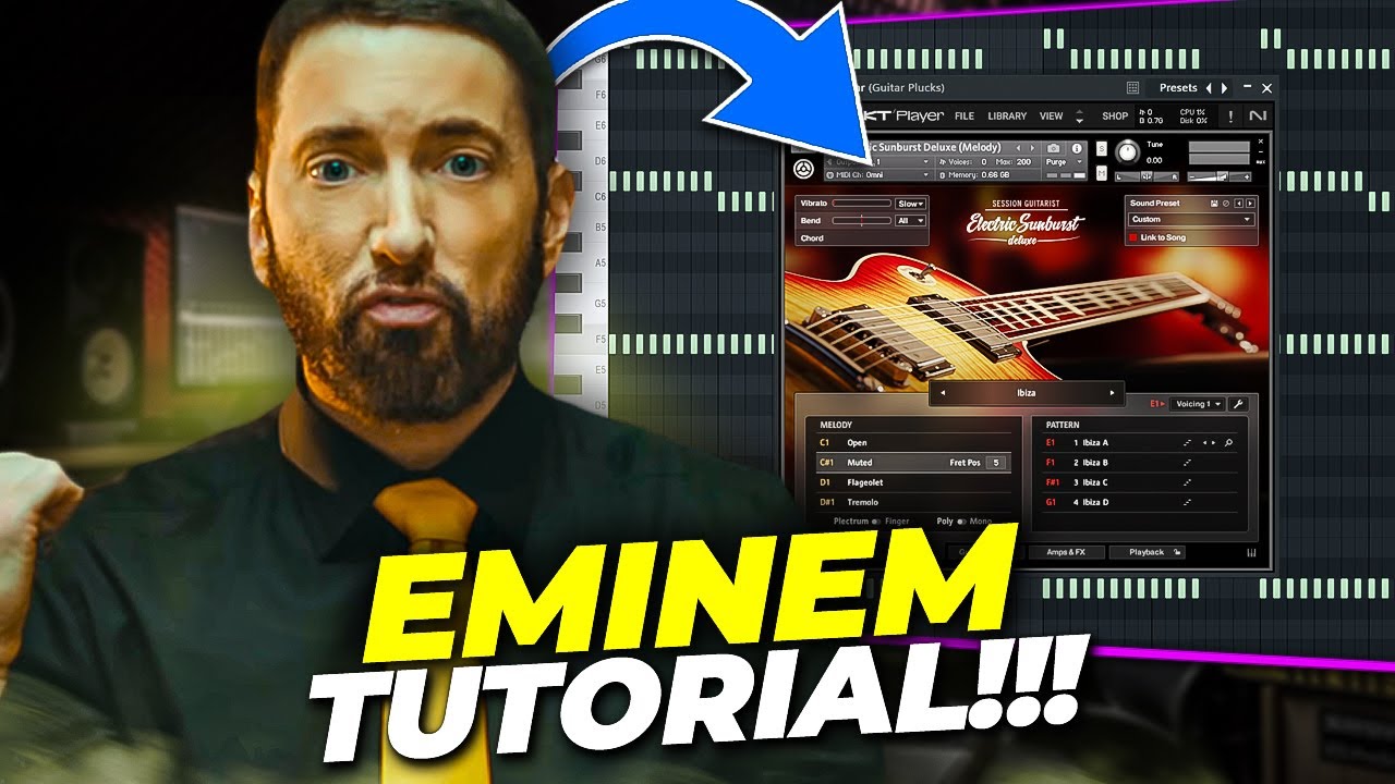 Создание современного бита в стиле Эминема с нуля в FL Studio.