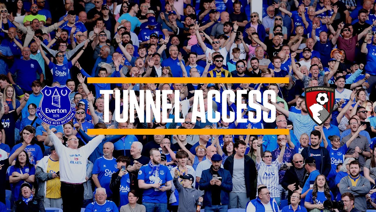 FINAL DAY EMOTION AT GOODISON! | Tunnel Access: Everton v Bournemouth