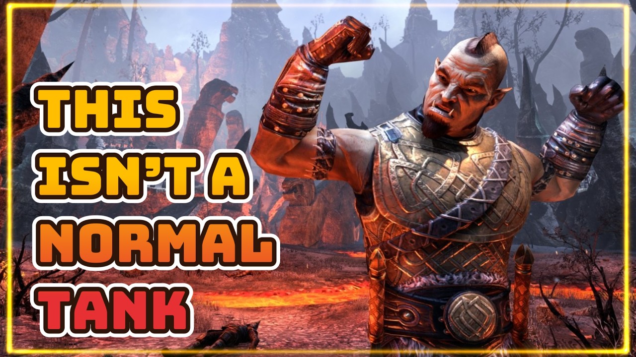 The ESO Dragonknight Tank Build That Soloed A 12-Player Trial
