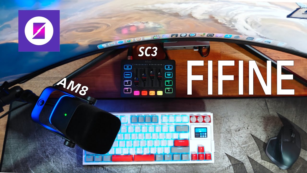 Обзор комплекта микрофона Fifine AmpliGame AM8 и микшера SC3: начните стримить!