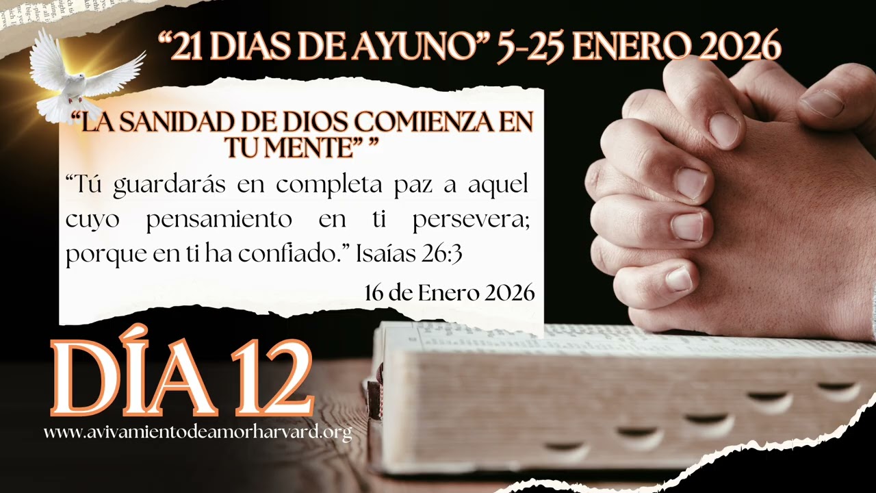Día 12, La Sanidad de Dios comienza en tu mente II Pastora Alejandra Medrano