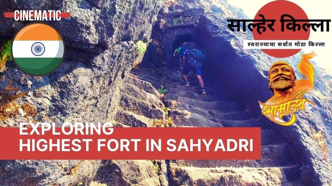 Salher Fort | Highest in Sahyadri Ranges | Hiking Adventure | Maharashtra | DJI Osmo Action