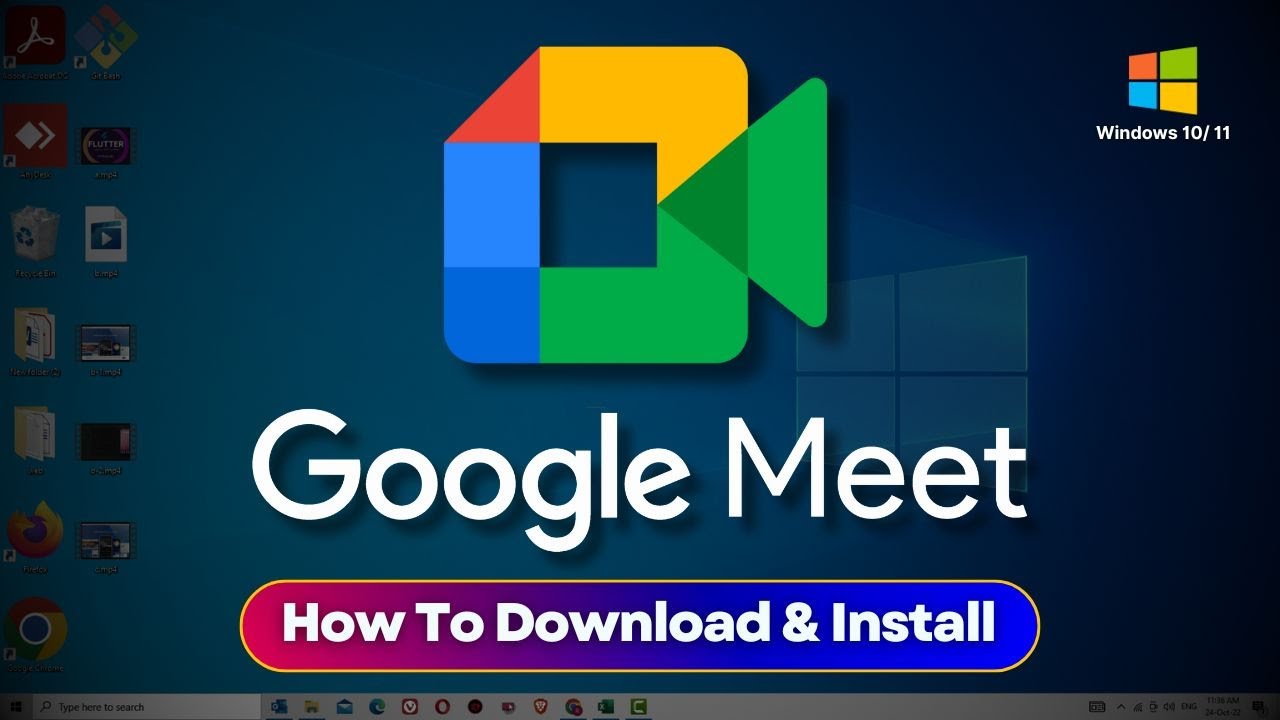 Install Google Meet App Free on Windows Laptop (2025 Update)