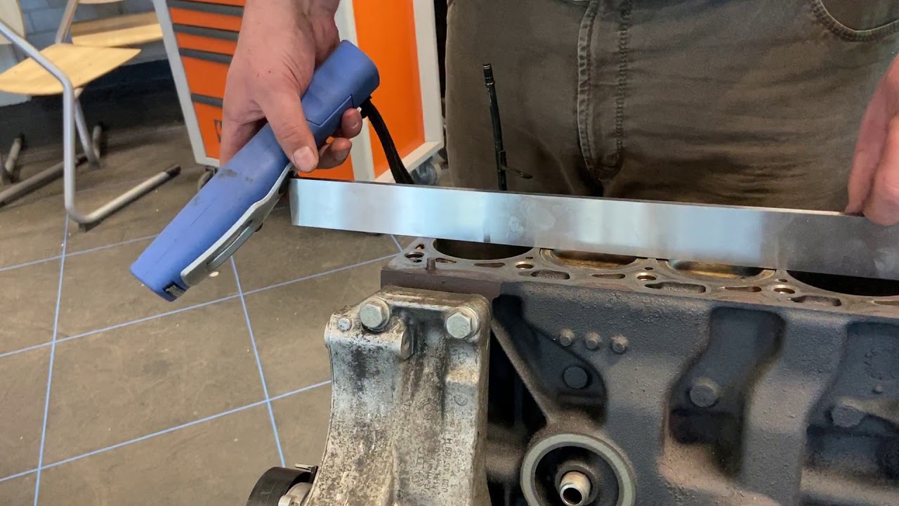 vlakheid onderblok meten