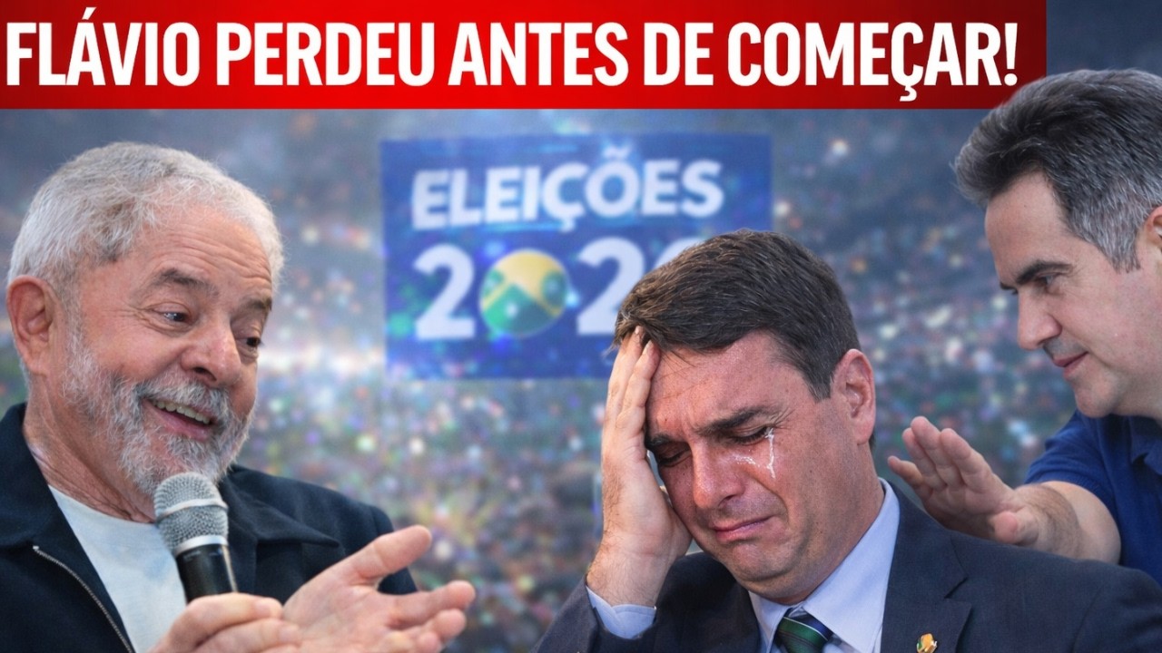 📢 Ciro Nogueira larga Flávio e para de atacar Lula. Para que se aliar a um derrotado?