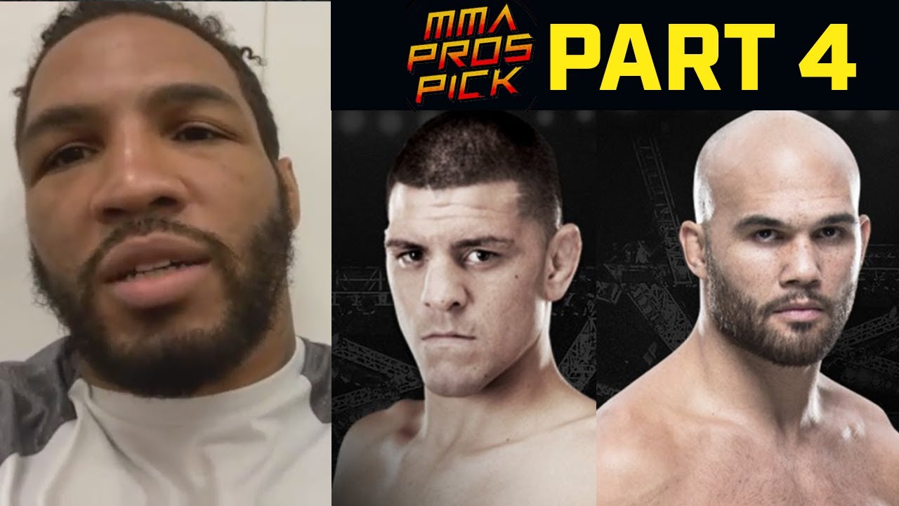 MMA Pros Pick ✅ Nick Diaz vs. Robbie Lawler 2 - Part 4 👊 UFC 266