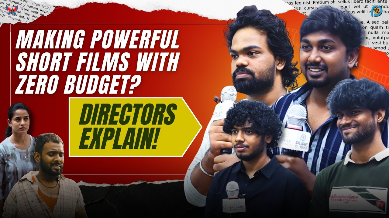 MAKING POWERFUL SHORT FILMS WITH ZERO BUDGET | #purecinema