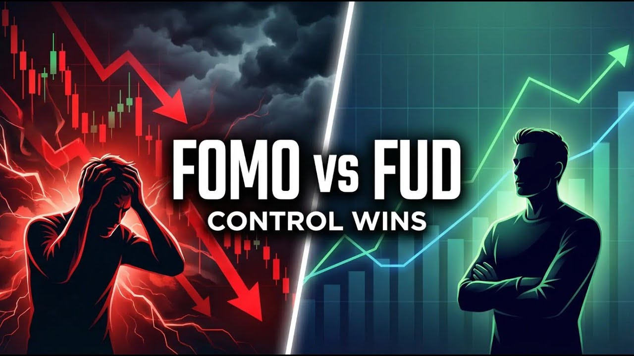 Mastering FOMO and FUD  How Emotional Control Wins Crypto Trades